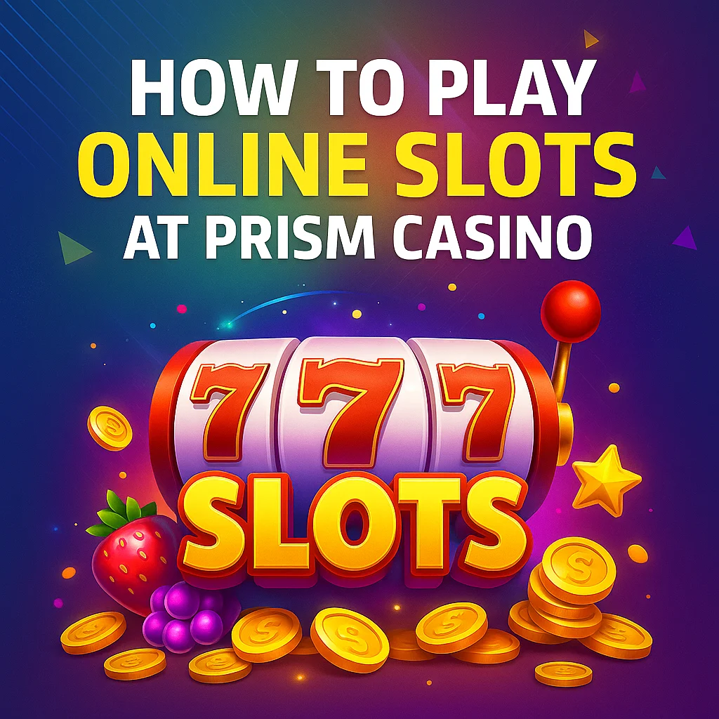 How to Play online Slots at Prism Casino