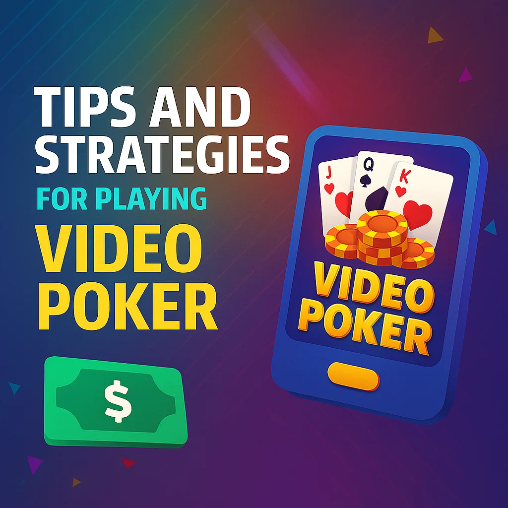 Tips and Strategies for Playing Video Poker