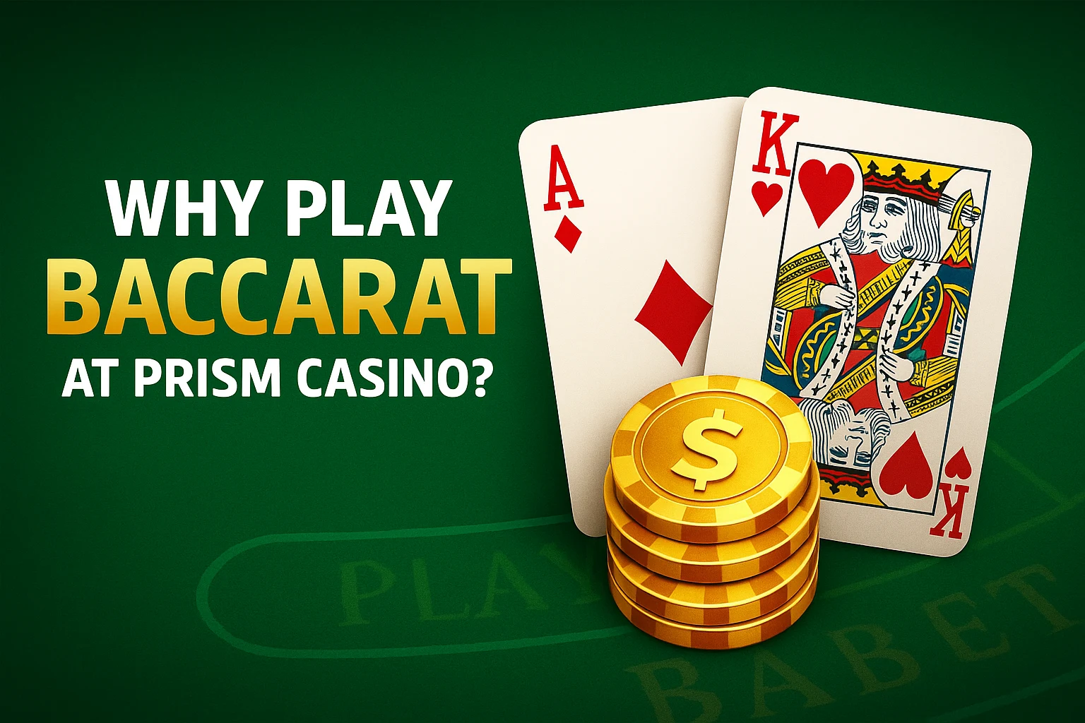 Why Play Baccarat at Prism Casino?