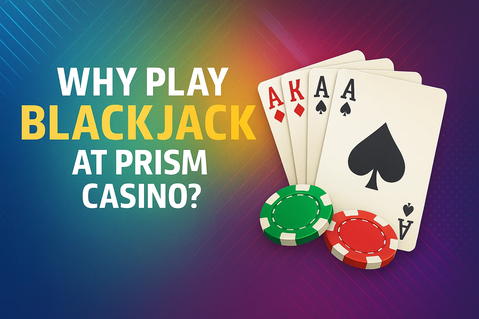 Why Play Blackjack at Prism Casino