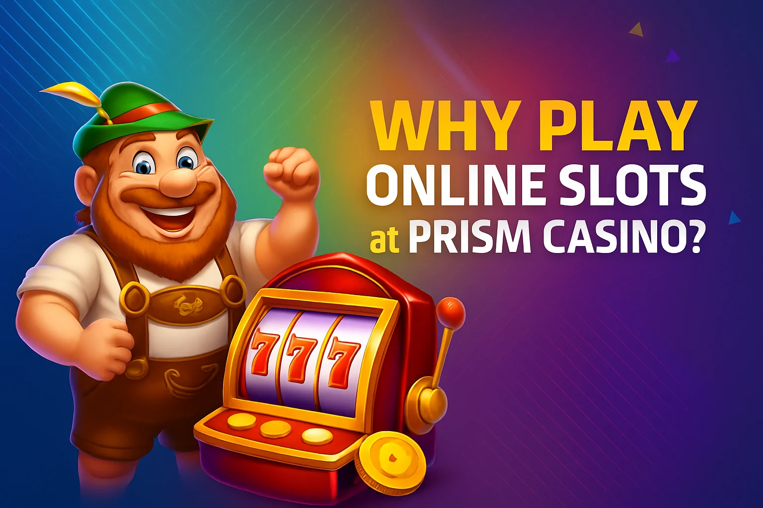 Why Play Online Slots at Prism Casino