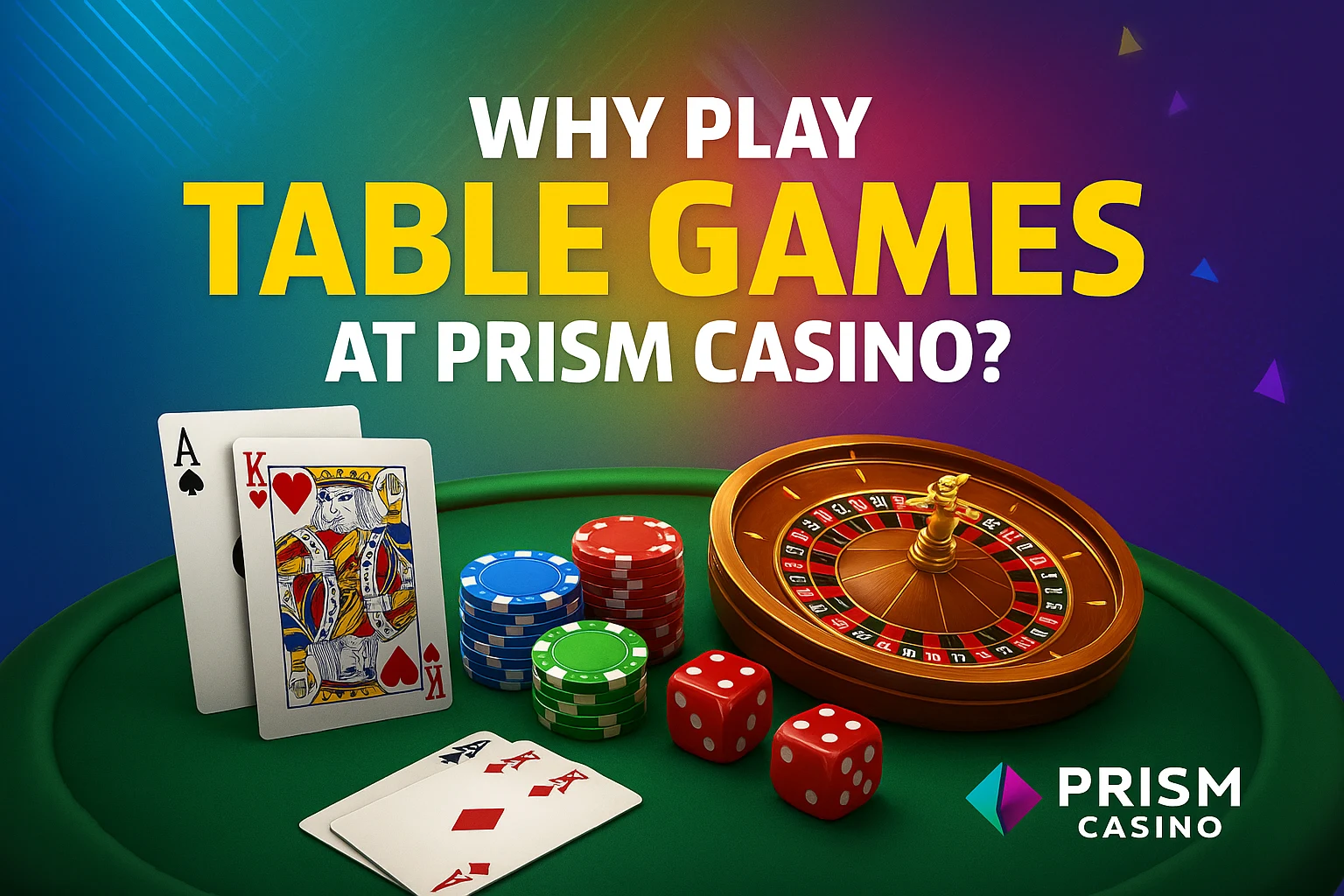 Why Play Table Games at Prism Casino